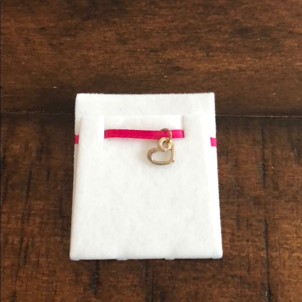 Brand new never worn helen ficalora silver heart